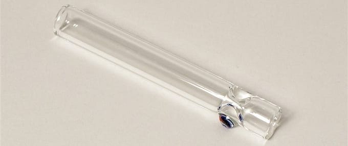 white glass bong 2
